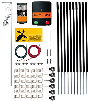Gallagher Komplettset Hundezaun/Katzenzaun M35 (230V) - 33 m/50 cm