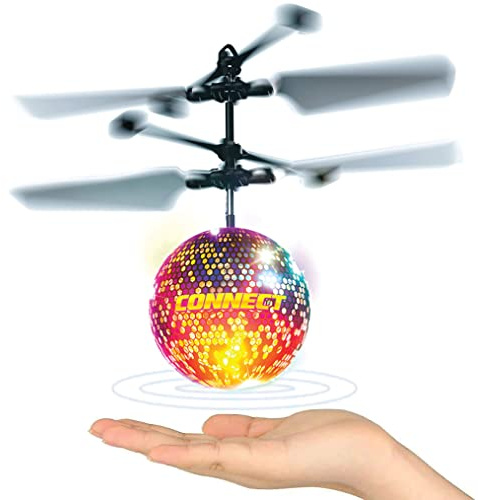 Ninco - Skyball Connect Fliegender Ball mit Musik | Schwebende Kugel mit Bluetooth-Lautsprecher & LED | Handgesteuerter Schwebender Ball mit Sensor für Kinder ab 8 Jahren (NH90141)