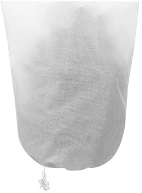 COACOM 1 x Wintervlies für Pflanzen, Überwinterung, Pflanze, Gewächshaus, Schutzabdeckung für Tomaten, Zitronenbaum (60 x 80 cm)