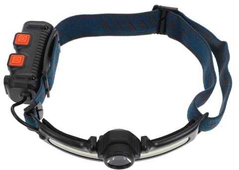 UPKOCH Linterna Led Recargable Sensor Luz Frontal Para Actividades Al Aire Gran Capacidad Para Senderismo y Running Nocturno