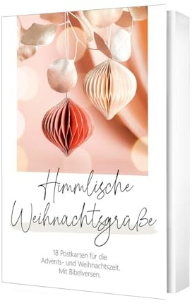Himmlische Weihnachtsgrüße - Postkartenset: 18 Postkarten für die Advents- und Weihnachtszeit. Mit Bibelversen