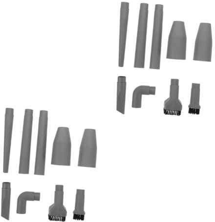 Uonlytech 2 Sets Staubsaugerzubehör Staubsaugerbürstenadapter Staubsaugerschlauchadapter Kunststoff Staubsaugeranschluss Staubsaugerbürste Staubsaugerbürstenaufsatz Staubsaugeradapter