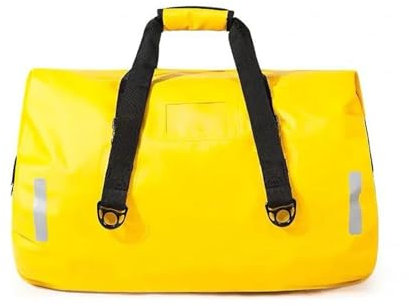 SUTVCM Motorrad Satteltasche Für Y&amaha Für Exciter 150 Für Fazer Fz6 Fjr 1300 wasserdichte Hinten Schwanz Tasche Reise Trockenen Tasche Motorrad Gepäck Rucksack Sitz Tasche Motorradtasche(Gelb,40L)