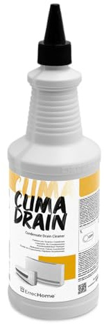 ErrecHome Clima Drain, Pulitore per Scarico Condensa, flacone 1 L 1 L