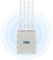 KuWFi Gigabit AX1800 Outdoor Wireless Access Point, Long Range Dual Band Outdoor WiFi 6 Access Point, Weatherproof WiFi Extender with 48VPoE, AP/Repeater, for Starlink Router/Security Cameras