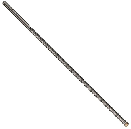 Vearter 12mm x 450mm SDS Plus Concrete Drill Bit, YG8C Carbide Tipped 40Cr Shank Rotary Hammer Drill Bit, Masonry Drill Bit for Concrete, Brick, Stone, Cement, Masonry