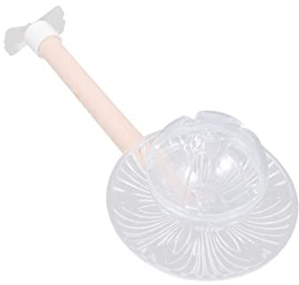 Hemobllo Vogelfutterspender Aus Hochwertigem Material Einfach Zu Befüllen Reinigen Bietet Ausreichend Raum Für Kleinvögel Wie Papageien Wellensittiche Nymphensittiche Und Tauben