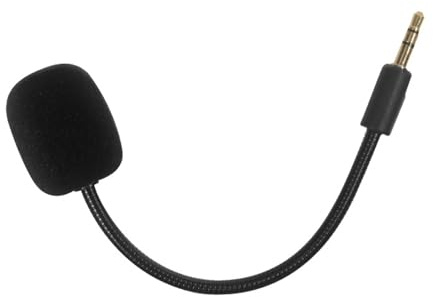 Dcfbkl Microphone à perche sonore transparent pour casques de jeu Maxwell - Micros de transmission du son clair - Améliore votre temps de jeu - Accessoires pour casque
