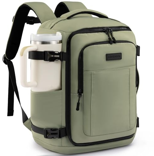 LOVEVOOK Ryanair Handgepäck 40x30x20 Reiserucksack Damen 14 Zoll Laptoptasche Travel Backpack Women Carry On Luggage Cabin Bag für Flugzeug Weekender Reisetasche Klein für Wizz Air Vueling Eurowings