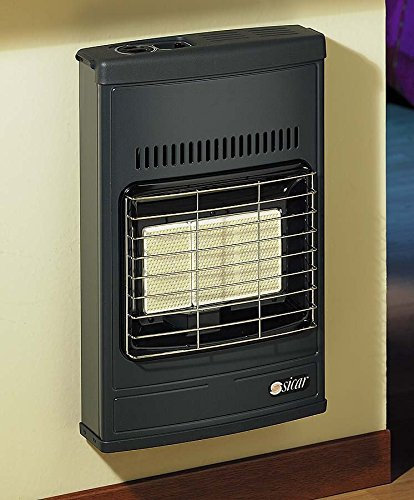 12625_ STUFA A GAS METANO INFRAROSSI SICAR 4200 W CON PIEDINI E DA PARETE ECO 40