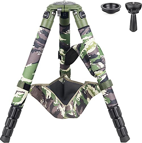 INNOREL RT90CG Systématique Trépied Fibre de Carbone 160cm Grande Taille Trépied Professionnel Robuste Verrou Tournant 4 Sections Tube Max 40mm Charge Max 40kg avec Adaptateur de Bol 75mm,Sac,Pointes
