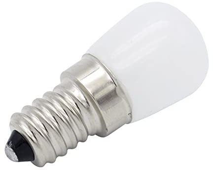 Onlynery LED Refrigerator Light Bulb,E12 Fridge Lamp Bulb - Cool White 6000K Warm White 3000K, E12 LED Appliance Bulb for Home Lighting