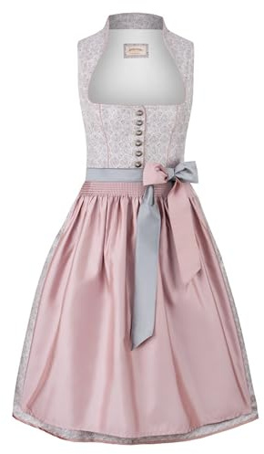 Stockerpoint Dirndl Monroe, Dämpad rosa, 42
