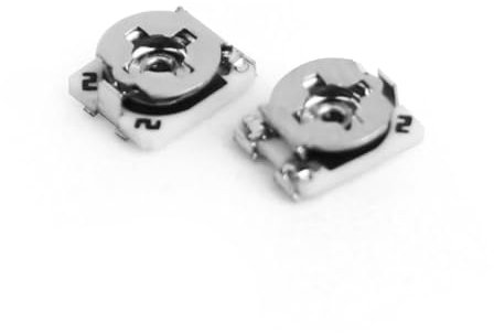 CAALO 10 PCS 3x3 Trimpot Trim Widerstand Potentiometer SMD 100 200 2K 10K 1K 5K 50K 100K Ohm Einstellbare Potentiometer Widerstand (Size : 1K Ohm)