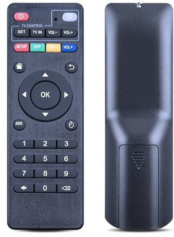 GOUYESHO MXQPRO - Telecomando di ricambio adatto per TV box Android per con MXQ-Pro MXQ-4K RK3229 MX9 M8 M8C M8S M9C M9C-4K M9C-Mini M10 T95 T95M T95N T95X T95-S1 T95-S2 H96 H96-Pro X96-Pro X96-. Mini