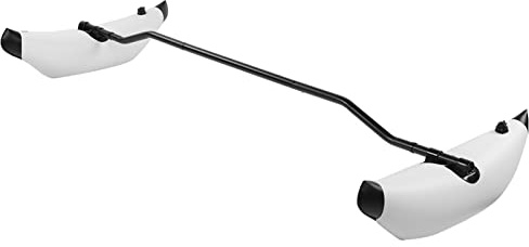 Stabilizzatori per Kayak, Stabilizzatore Galleggiante con Stabilizzatore per Kayak Gonfiabile in PVC per Kayak, Canoe, Barche da Pesca (White)