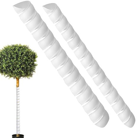 Mwqpgyh Protezione per alberi, avvolgimento del tronco d'albero - Protezioni per alberi 2 pezzi | Avvolgimento per alberi di protezione per alberi di 2 dimensioni per proteggere le