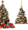 XIAOXIAOYU Adornos De Libros Para Árbol De Navidad,Adornos De Árbol De Navidad De Libros,Decoración colgante de estantería de árbol de Navidad de acrílico 2D - Colgante con dije de coche para árbol de