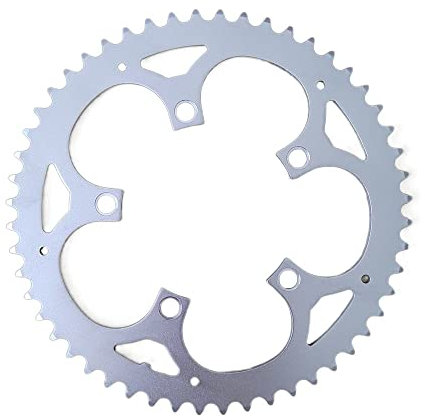 DONGLING Kettenblatt Faltrad 48T 50T 52T 53T 110BCD Hollowed Crown Rennrad Kettenblatt Kettenrad Ritzel Kettenblatt 38 ZäHne(110BCD 52T)