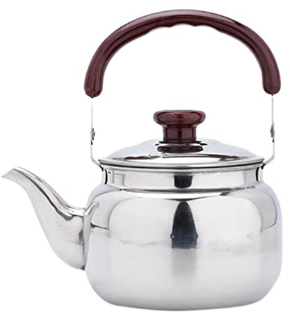Alipis Bouilloire À Induction Petite Théière Bouilloire À Eau Et À Café En Acier Inoxydable Pour Cuisinières À Électriques Et À Induction