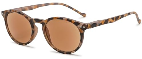 VEVESMUNDO Getönt Lesebrille Sonnenlesebrille Sonnenschutz Sonnenbrille mit sehstärke Damen Herren