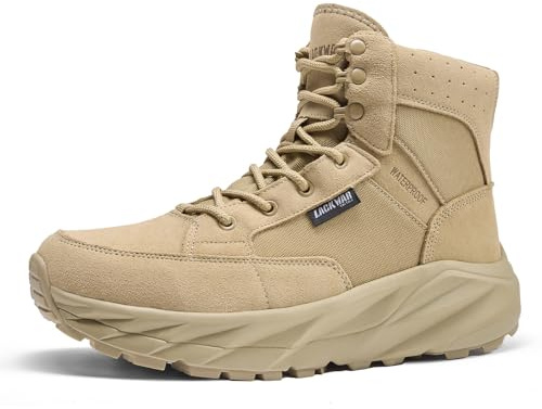 FREE SOLDIER LacKWAR ETPU - Stivali da trekking da uomo, tattici, da combattimento, per attività all'aperto, militari, per trekking, caccia, lavoro, esercito, combattimento, Sabbia, 42.5 EU