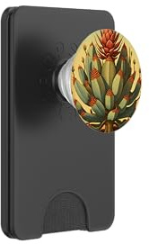 Agave Plant Collectors Peinture folklorique mexicaine agave PopSockets PopWallet pour MagSafe