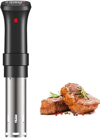Cocedor Sous Vide de 1100 W, circulador de inmersión con pantalla táctil LCD, resistencia al agua IPX7, control de temperatura, máquina de calentamiento al vacío para cocción lenta.