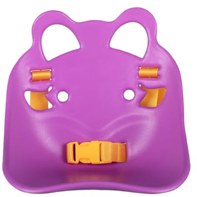 Generisch Children's Carrier Scooter Dolls Bicycle Seat Silicone Decorative Chair Attachment for Girls Fantasy Game Gift Foldable Fun Frame Dolls Bicycle