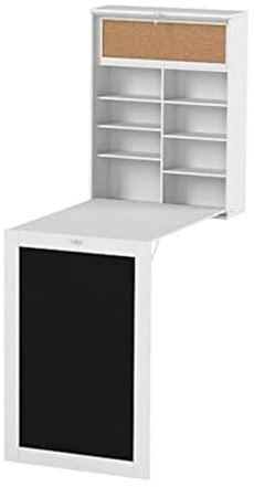 InnovaGoods Tisch, Holz, Weiß, 80x50x18 cm