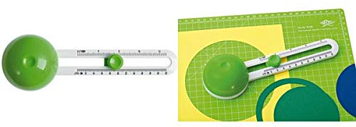 Wedo Comfortline - Taglierina circolare con 3 lame di ricambio, confezione da 1