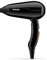 BaByliss Secador de Pelo de Viaje Plegable - 2000 W, Secador ligero y potente, Multivoltaje, Compacto, Uso mundial, 2 Ajustes de calor/velocidad, Negro/naranja, 5334E