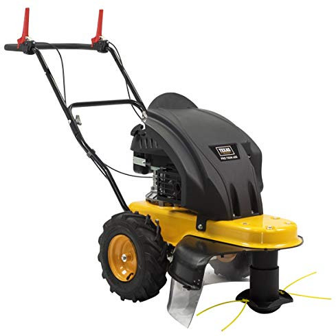 Texas Wiesenmäher Hochgrasmäher mit Antrieb Radantrieb Kreiselmäher Motorsense Sichelmäher Balkenmäher Rasenmäher Benzin Pro Trim 600TR | 173cm³ | 4-Takt | 4PS | 60cm Arbeitsb. | 45-90cm Schnitth.