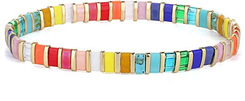 KELITCH Bracelets Extensibles Bracelets De Perles De Graines De Tila Mixtes Bijoux Chanceux Pour Les Femmes Amoureux - 06B