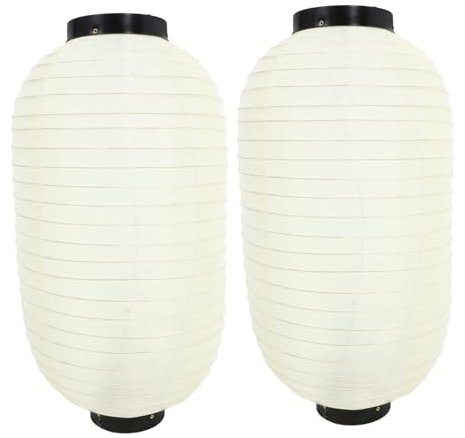 PartyKindom 2 Piezas Linterna De Seda Japonesa Linterna De Seda Colgante Linternas De Papel Chinas Lámpara De Pie Llevada Linternas De Seda Japonesas Mesita De Noche Amarilla Conmemorar Japón