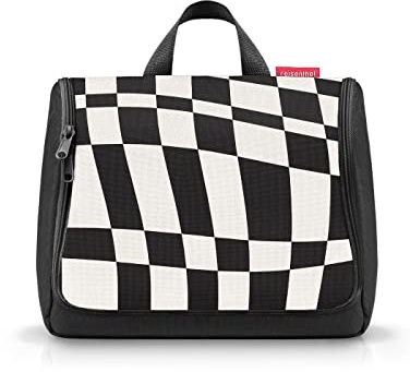 reisenthel toiletbag XL op-Art - praktischer Kulturbeutel mit Haken, wasserabweisendes Material