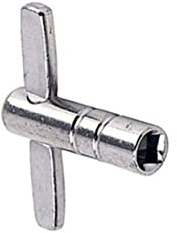 SAFIGLE 2stücke Förmige Schlagzeugschlüssel Unloading Drum Key Wrench Für Schnelles Wechseln Von Trommelfellen Robustes Unverzichtbares Zubehör Für Schlagzeuger Silber