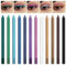 Delineador de Ojos, 12 Colores Eyeliner Set, Delineador de Ojos, Lápiz Delineador Líquido Mate, Perdurable Y Antimanchas para Halloween Cosplay, Crea un Maquillaje de Ojos Exquisito