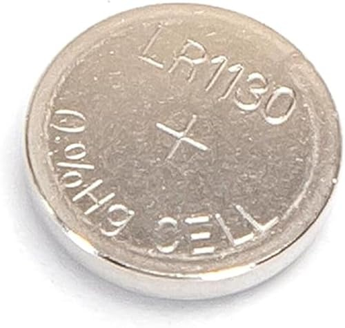 Zarivy Knopfzelle 1,5 V AG10 LR54, 4 Stück, ideal für Uhren, Taschenrechner und kleine Geräte.