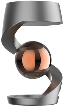 Der Schwerkraft trotzendes Spielzeug, schwebendes Schreibtischspielzeug | Kinetische Skulptur zum Stressabbau | Schreibtischspielzeug mit optischer Täuschung, auf dem Schreibtisch aufgehängtes Gyrosko