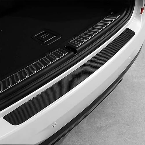 Ladekantenschutz Kofferraum für VW Touran 2 2016-2021 2022 2023, Ladekantenschutz Auto Stoßstangenschutz Lackschutzfolie Carbon Folie