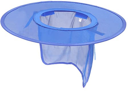 SEWOART Casque Pare-Soleil en Maille À Bord Intégral pour Casque De Sécurité À Large Bord