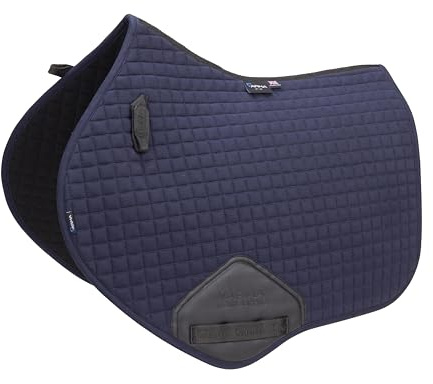 Shires ARMA Deluxe Cotton Jump Saddlecloth - Navy Blue