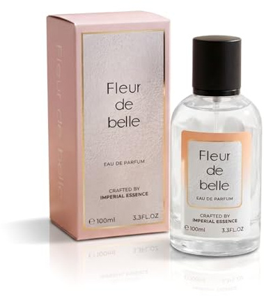 iN Perfume for Women | Fleur de Belle Eau de Parfum for Women Long Lasting Luxury Perfume | Floral, Fruity & Sweet Fragrance | Elegant Feminine Scent, Gift for Her