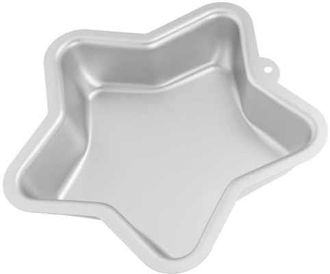PAMINGONO Lega Stampo Alluminio per a Cinque a Torta Stella Punte | Stampi Torte, Argento, Resistente alle Alte Temperature, Manutenzione Semplice