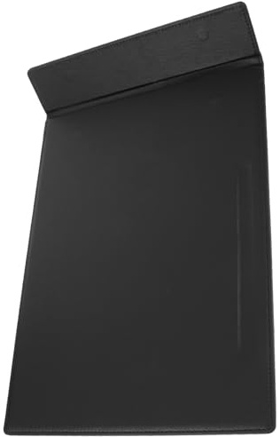 Amosfun Cartella Porta-Menù in Pelle Clip Magnetica e Portapenne Libretto degli Assegni A4 per Ristoranti Bar e Catering Scheda di Controllo Multifunzionale per Servizio Clienti