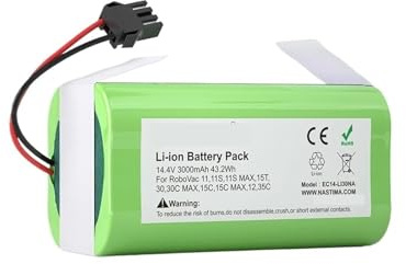 Batería De Iones De Litio De 14,4 V, 2600/3000/3500mAh, Compatible con Conga, Excellence 990 950 1090 1790 1990, Compatible con Ecovacs, Deebot N79(3000mAh)