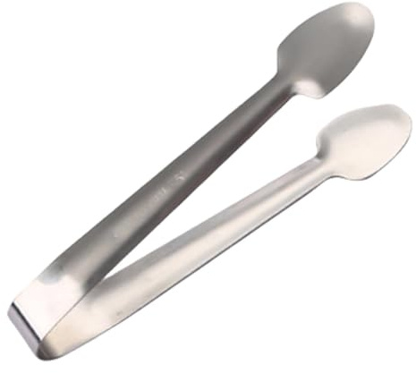 Serveringstång för buffé, tång för servering av mat | bröd-förrättstång av rostfritt stål | köksredskap, serveringsklämmor för bröd, sallad, kött, fisk, dessert, isblock