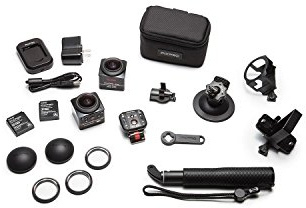 KODAK PixPro SP360 Doppio PRO Pack - Fotocamera a 360 ° Gradi 4K Azione con NFC