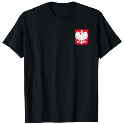 Polen Trikot Polska Wappen mit polnischer Flagge/Adler T-Shirt